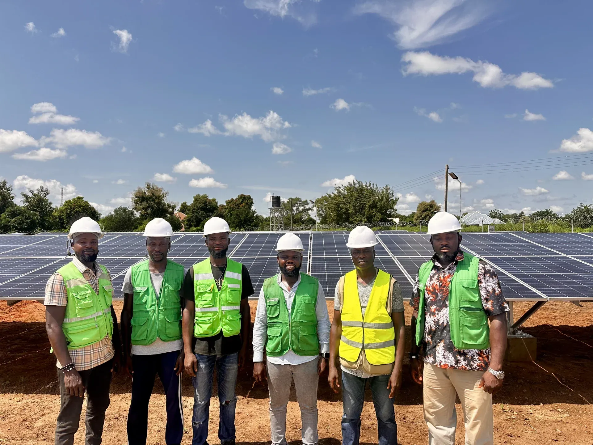 ACOB Lighting field engineers on-site